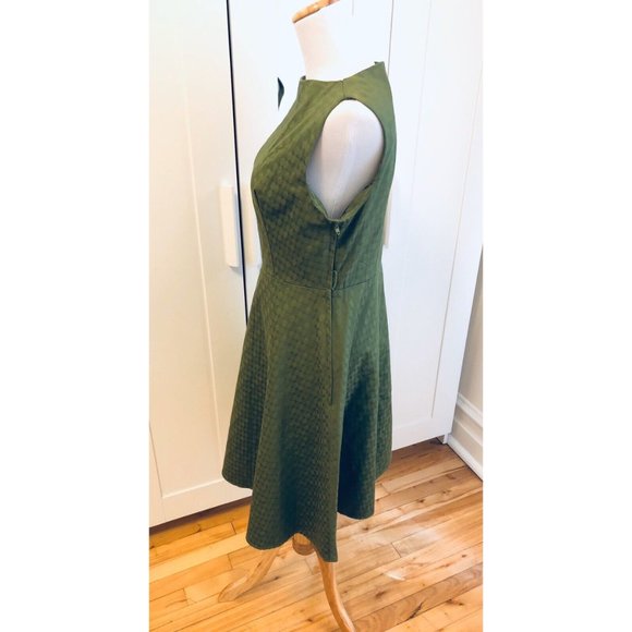 Heartbreaker Fashion Polka Dot Green Dress Size Medium - Picture 4 of 5